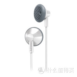 PHILIPS 飞利浦 SHE2001/10 低音 耳塞式耳机 白色