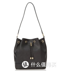 Calvin Klein Saffiano Mini Drawstring 女士真皮水桶包