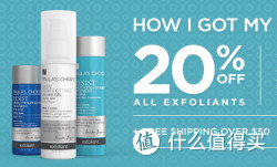 促销活动：PAULA'S CHOICE 宝拉珍选 AHA&amp;BHA Exfoliants