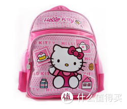 Hello Kitty 凯蒂猫 小学生双肩书包 CL-HK3131H  (桃色)