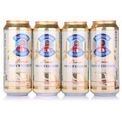 Eichbaum 爱士堡 小麦啤酒 500ml*4听