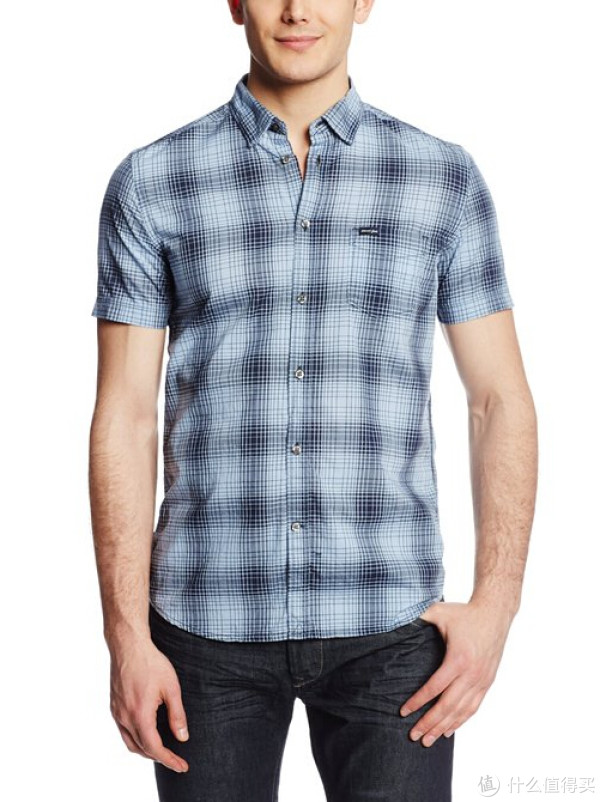 DIESEL 迪赛 S-Edith Shirt 男款短袖衬衫