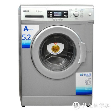 0点开始：BEKO 倍科 WCB75107S 滚筒洗衣机 5.2公斤