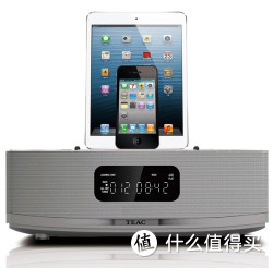 TEAC TC-612 钟控音箱（双接口、蓝牙、闹钟、收音机）