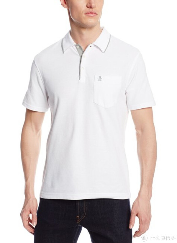 凑单品:Original Penguin Waffle 男士圆领T恤