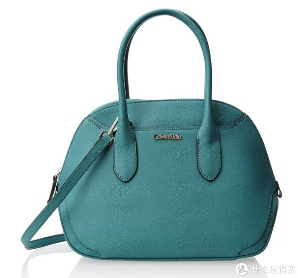 Calvin Klein Saffiano Leather Satchel 女款真皮手提包