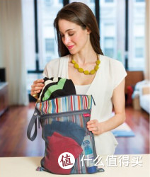 凑单品：SKIP HOP Grab &amp; Go Wet/Dry  干湿两用尿布袋（两色可选）