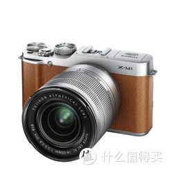FUJIFILM 富士 X-M1 数码微单相机套机 （XC16-50mmF3.5-5.6 OIS 棕色）