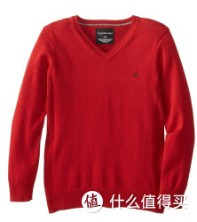 凑单品：Calvin Klein V-neck 男宝宝针织衫