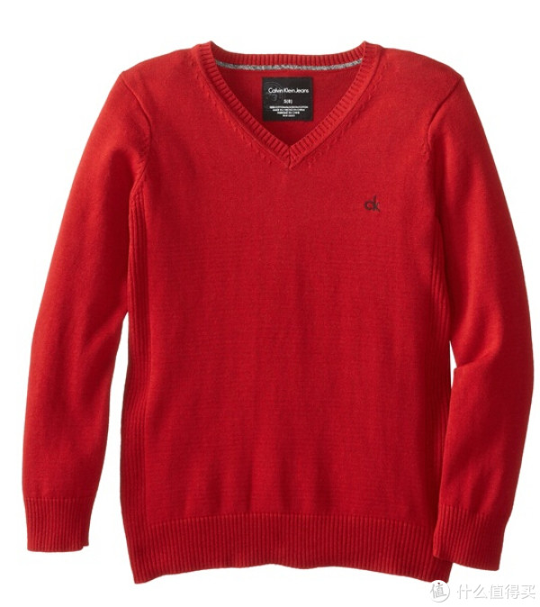 凑单品:Calvin Klein V-neck 男宝宝针织衫