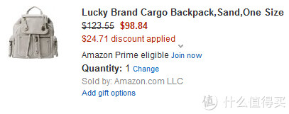 Lucky Brand Cargo  女款双肩背包
