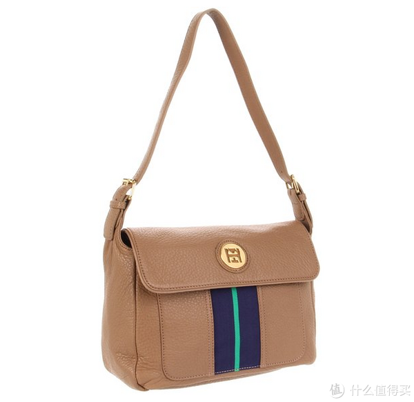 TOMMY HILFIGER Th Logo Small Hobo 女款真皮斜挎包