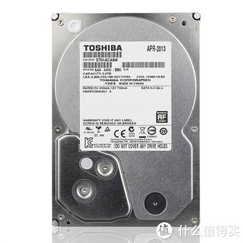 TOSHIBA 东芝 DT01ACA300 台式机硬盘（3TB/单碟1T/64M）