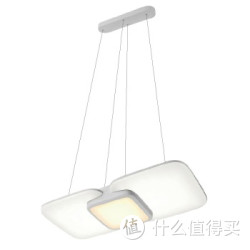 PHILIPS 飞利浦 分段式调光调色客厅卧室照明 LED吊灯  66W  丁香60134