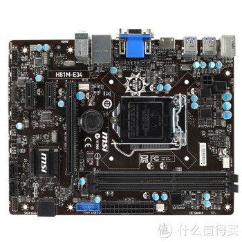 Intel 英特尔 G3258 奔腾处理器 + msi 微星 H81M-E34 主板