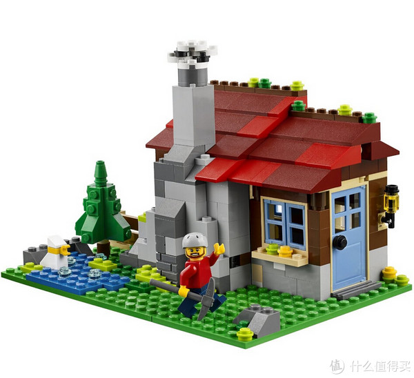 新低价：LEGO 乐高 创意百变组 31025 山地小屋