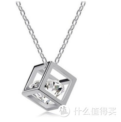 凑单品：18K白金镀金施华洛世奇元素项链