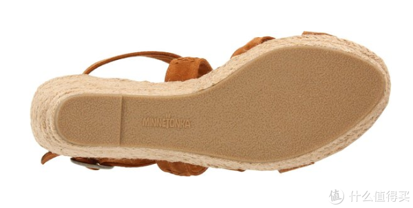MINNETONKA 迷你唐卡 Haley Wedge 女款真皮坡跟鞋