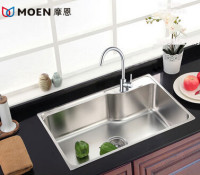预告：MOEN 摩恩 22178+70211 优质304不锈钢厨房水槽套装