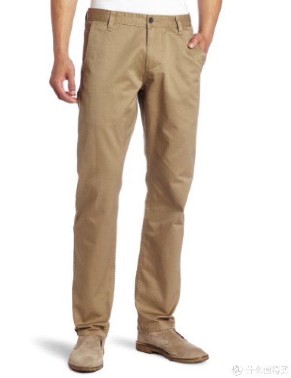 DOCKERS Alpha Khaki 男款修身卡其裤