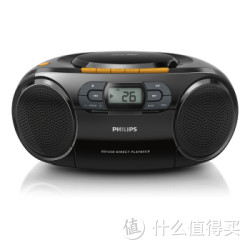 PHILIPS 飞利浦 AZ329/93 多功能磁带 USB/SD CD唱机 黑色