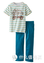 凑单品：Calvin Klein Tee with Khaki Pants 男童套装