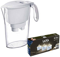 双重优惠：LAICA 莱卡 J703-4S 滤水壶（1壶4芯/3.1L）