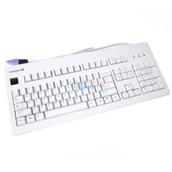 Cherry 樱桃 G80-3000LPCEU-0 机械键盘（白色黑轴3000）