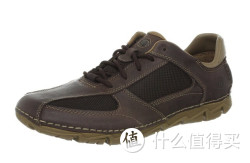 ROCKPORT 乐步 Rocsports Lite Bike Toe 男士系带真皮休闲鞋