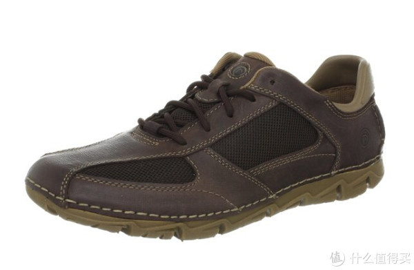 ROCKPORT 乐步 Rocsports Lite Bike Toe 男士系带真皮休闲鞋