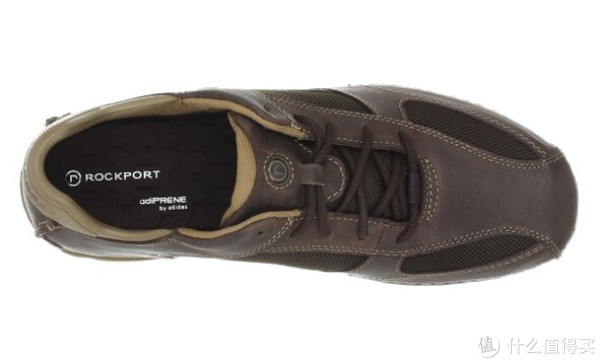 ROCKPORT 乐步 Rocsports Lite Bike Toe 男士系带真皮休闲鞋