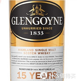 限华东：GLENGOYNE 15年单一麦芽威士忌 700ml