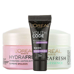 L'OREAL PARIS 巴黎欧莱雅 清润小样3件套