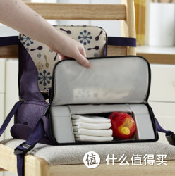 munchkin 满趣健Travel Booster Seat 宝宝便携安全座椅（带储物功能）