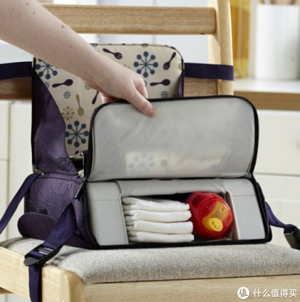 munchkin 满趣健Travel Booster Seat 宝宝便携安全座椅(带储物功能)