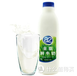 限地区：a2 艾尔 巴氏杀菌全脂鲜牛奶 1L*4瓶