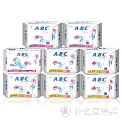 ABC  A-YMX05 超吸超极薄纯棉卫生巾8件套