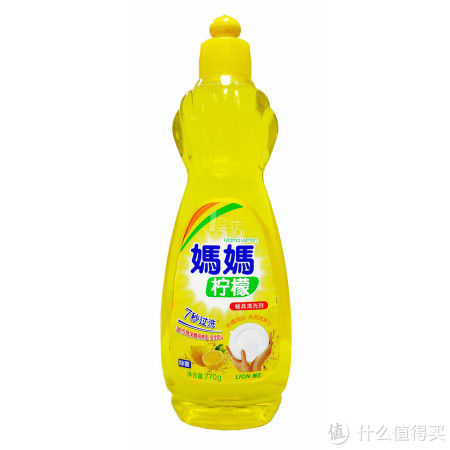 凑单品：LION 狮王 妈妈柠檬清香餐具洗洁精 770g