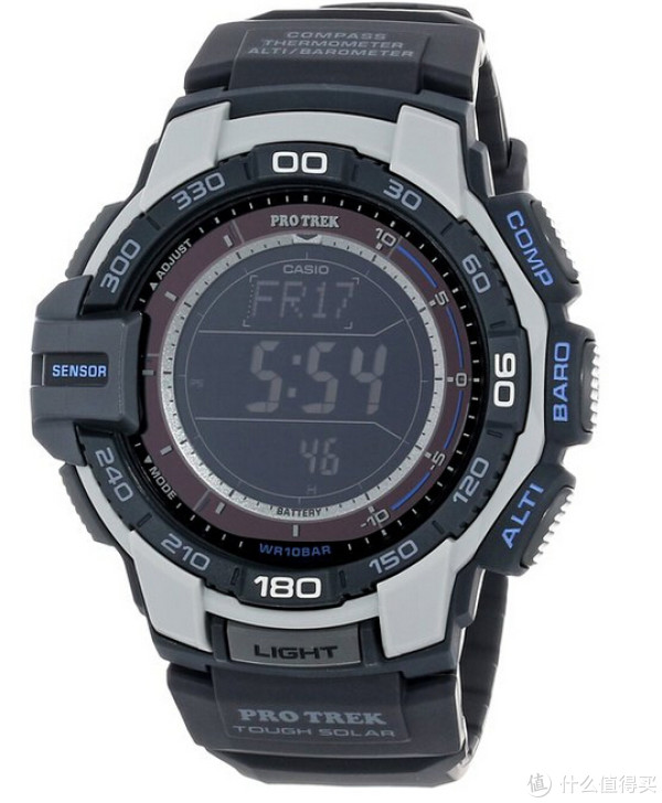 Casio 卡西欧 PRG-270-7CR 男款登山表(三重感应器)