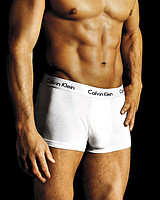 凑单品：Calvin Klein Micro Modal Trunk 男士低腰莫代尔棉内裤 白色
