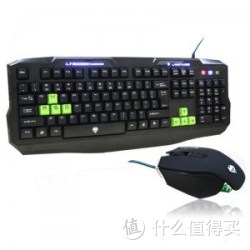 Langtu 狼途 LT300 金钢狼 游戏键鼠套装 黑色