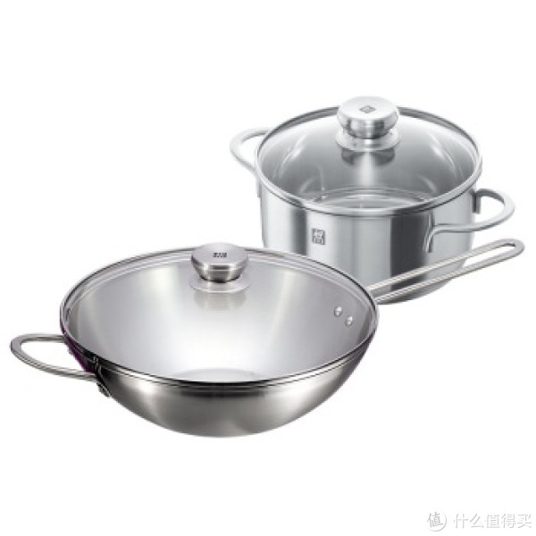 ZWILLING 双立人 Twin Nova III 40120-010-982 中式炒锅2件套 30cm