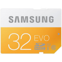 SAMSUNG 三星 EVO SDHC存储卡（32GB、C10、UHS-1、三防）