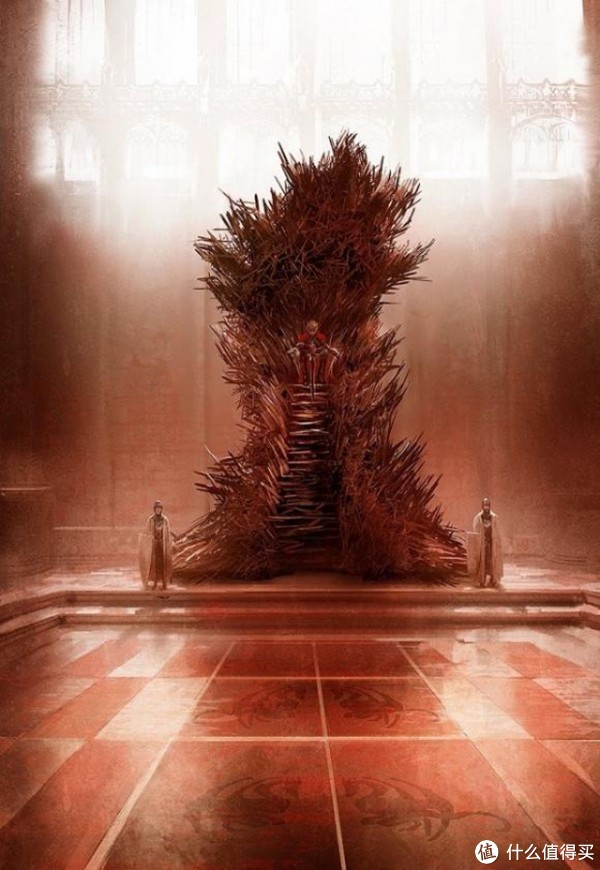 新低价：Game of Thrones: Iron Throne 7&quot; Replica 权力的游戏 铁王座雕像 7寸版