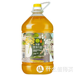 初萃 非转基因古法小榨浓香 菜籽油 5L