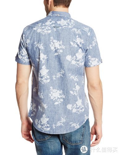 BEN SHERMAN Reverse Floral Print 男士印花短衬衫