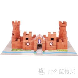 HiBricker 小砖家 MR361 双塔卫城 仿真砖建筑玩具