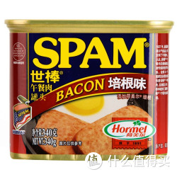 SPAM 世棒 培根味 午餐肉罐头 340g