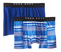 凑单品：BOSS HUGO BOSS 2-Pack Cyclist Boxer 男士四角内裤 两条装