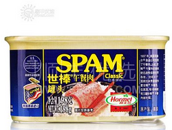 SPAM 世棒 经典午餐肉 198g*4罐